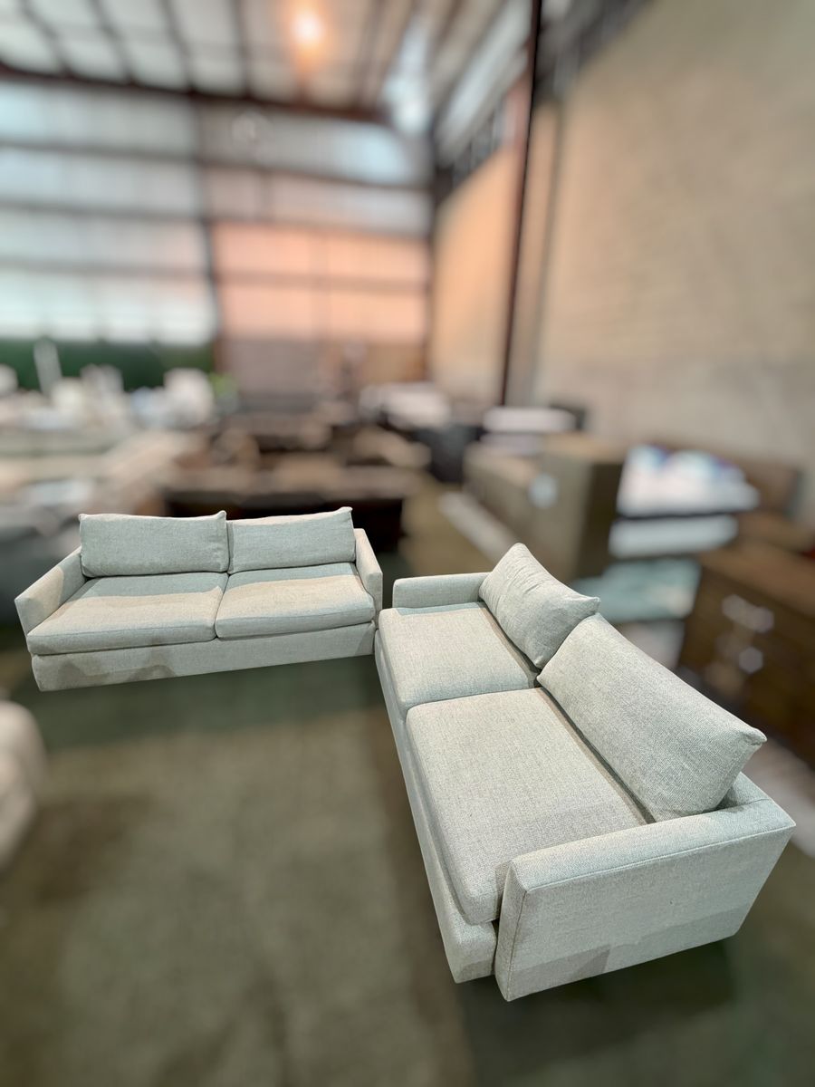 Crate & Barrel Lounge Deep Sofa Set – Luxury Deal