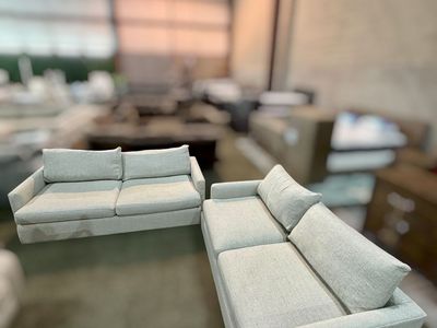 Crate & Barrel Lounge Deep Sofa Set – Luxury Deal