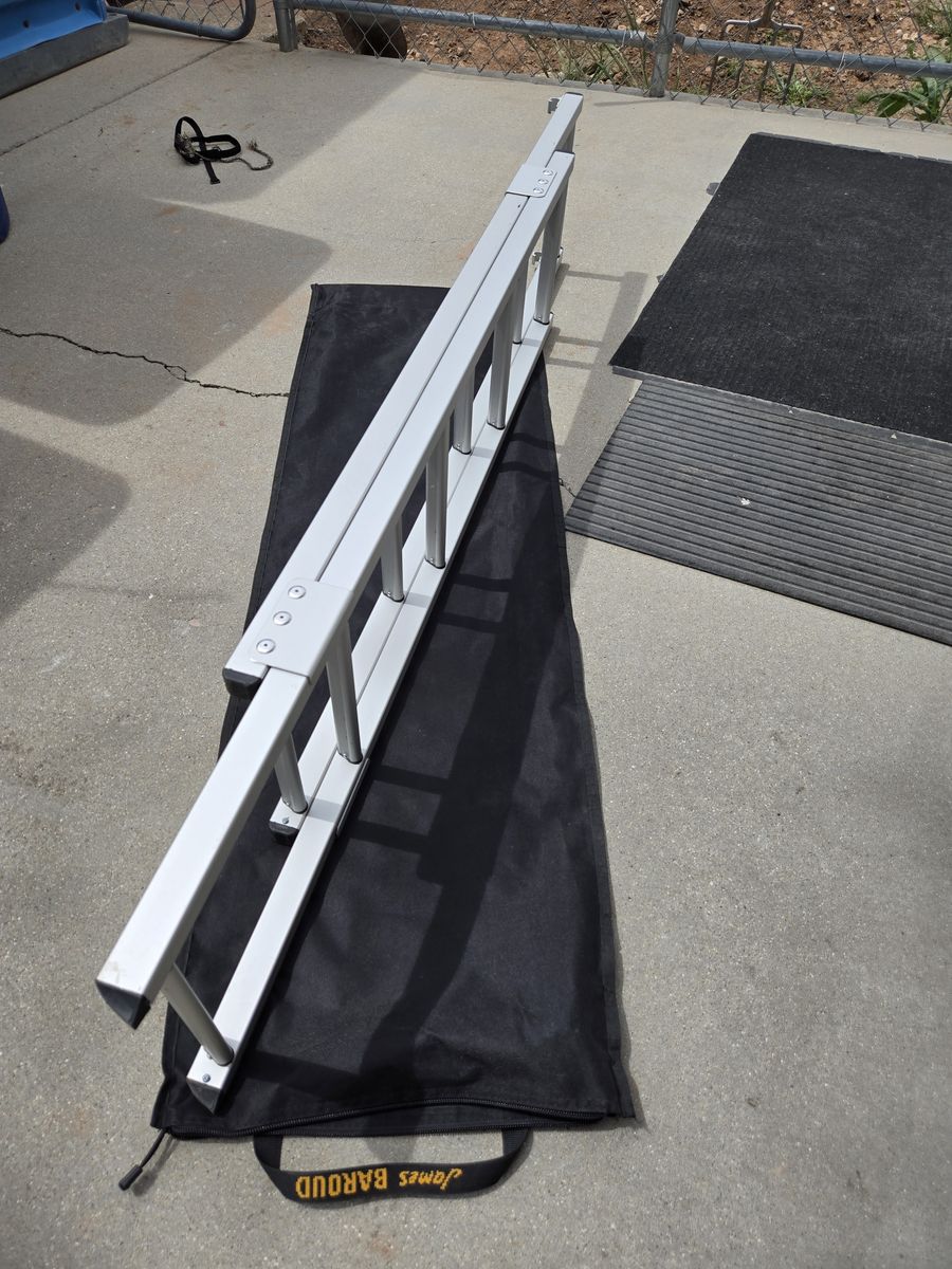 James Baroud roof top tent ladder