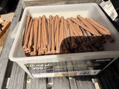 Starborn Deckfast Cap-Tor XD #10 x 2-3/4" Epoxy Coated Composite Deck Screws (350 count)