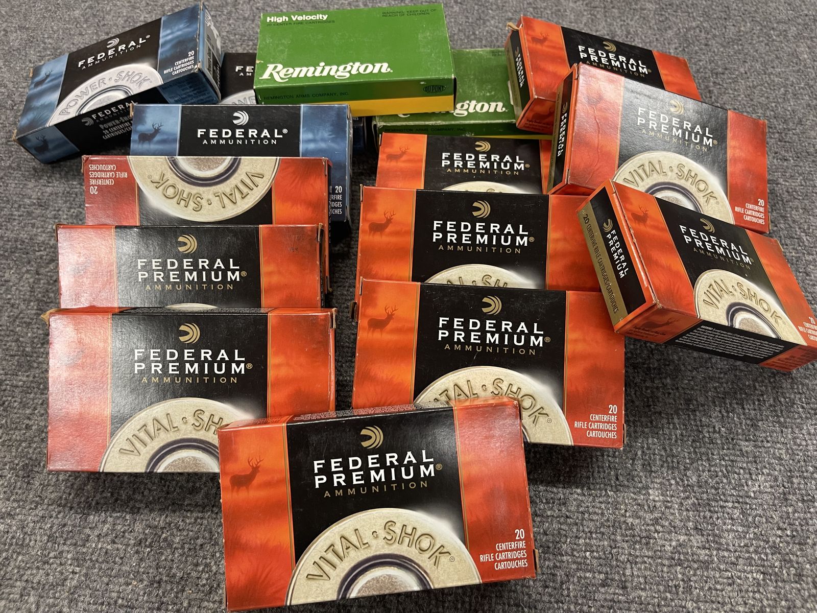 14 Boxes - 270 Amo (Federal) 130 Grain 