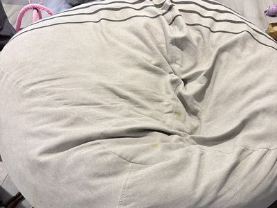 Lovesac beanbag fits 2 people