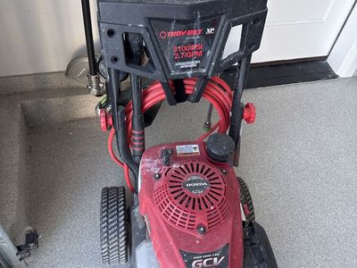 Troy-Bilt XP 3100 PSI 2.7 GPM Pressure Washer with Honda GCV190 Engine