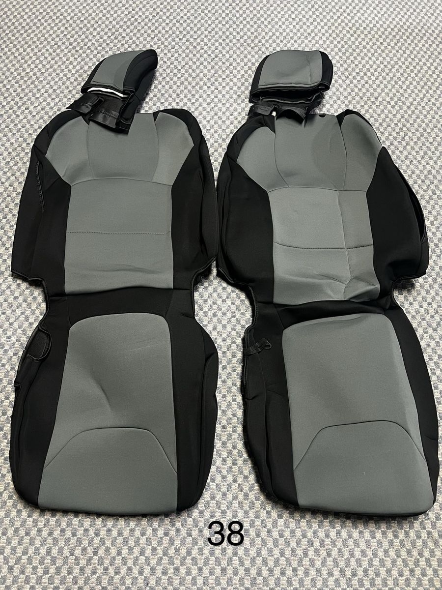 2017–2020 Subaru Impreza / Outback Sport / WRX (Hatchback/Wagon) Coverking Neoprene Seat Covers #38
