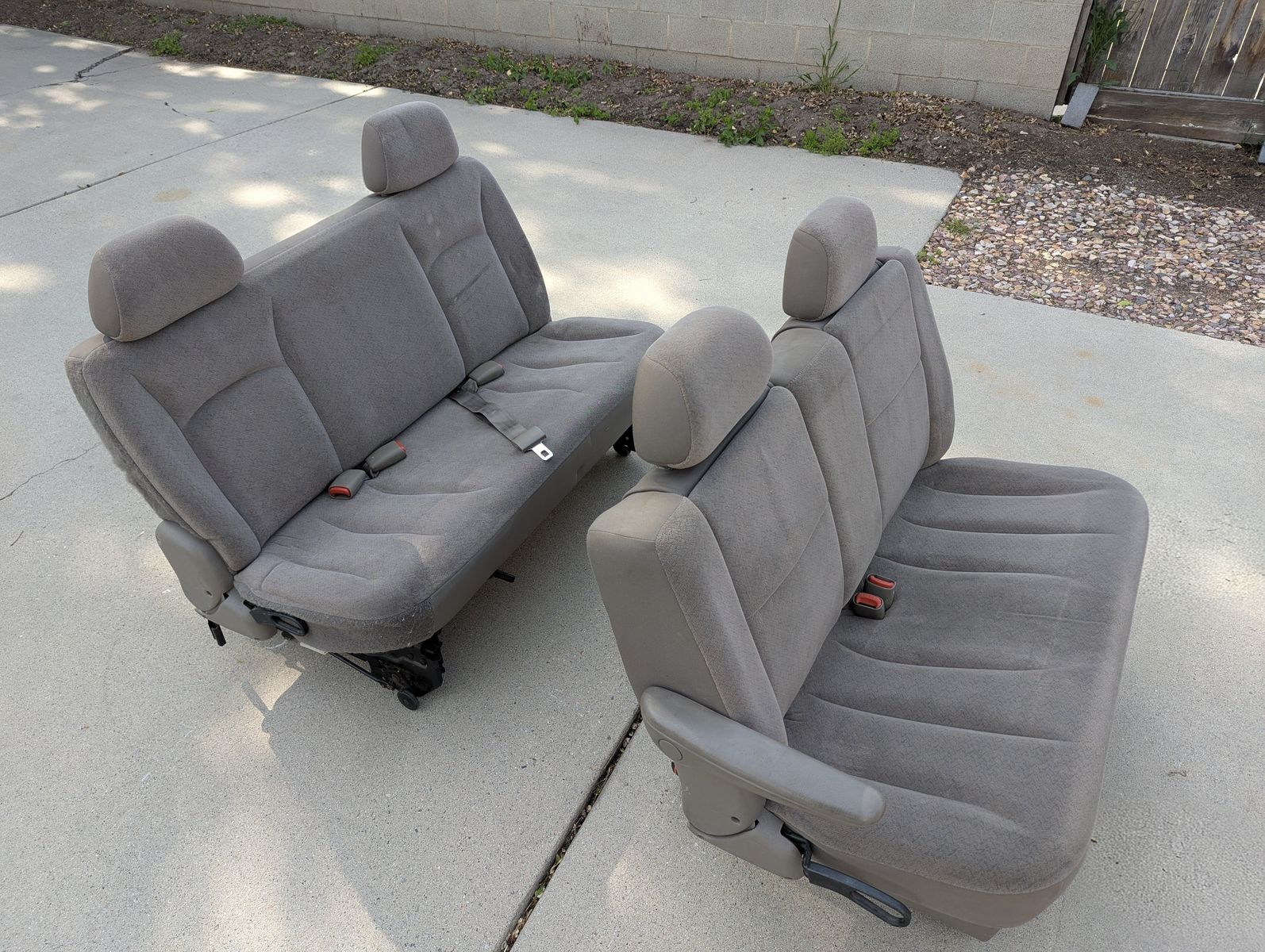 Dodge Grand Caravan 2nd and 3rd Row Seats