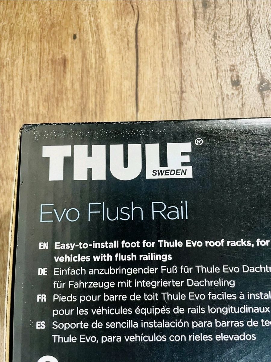 Thule Evo Flush Rail Foot Pack w/ Locks