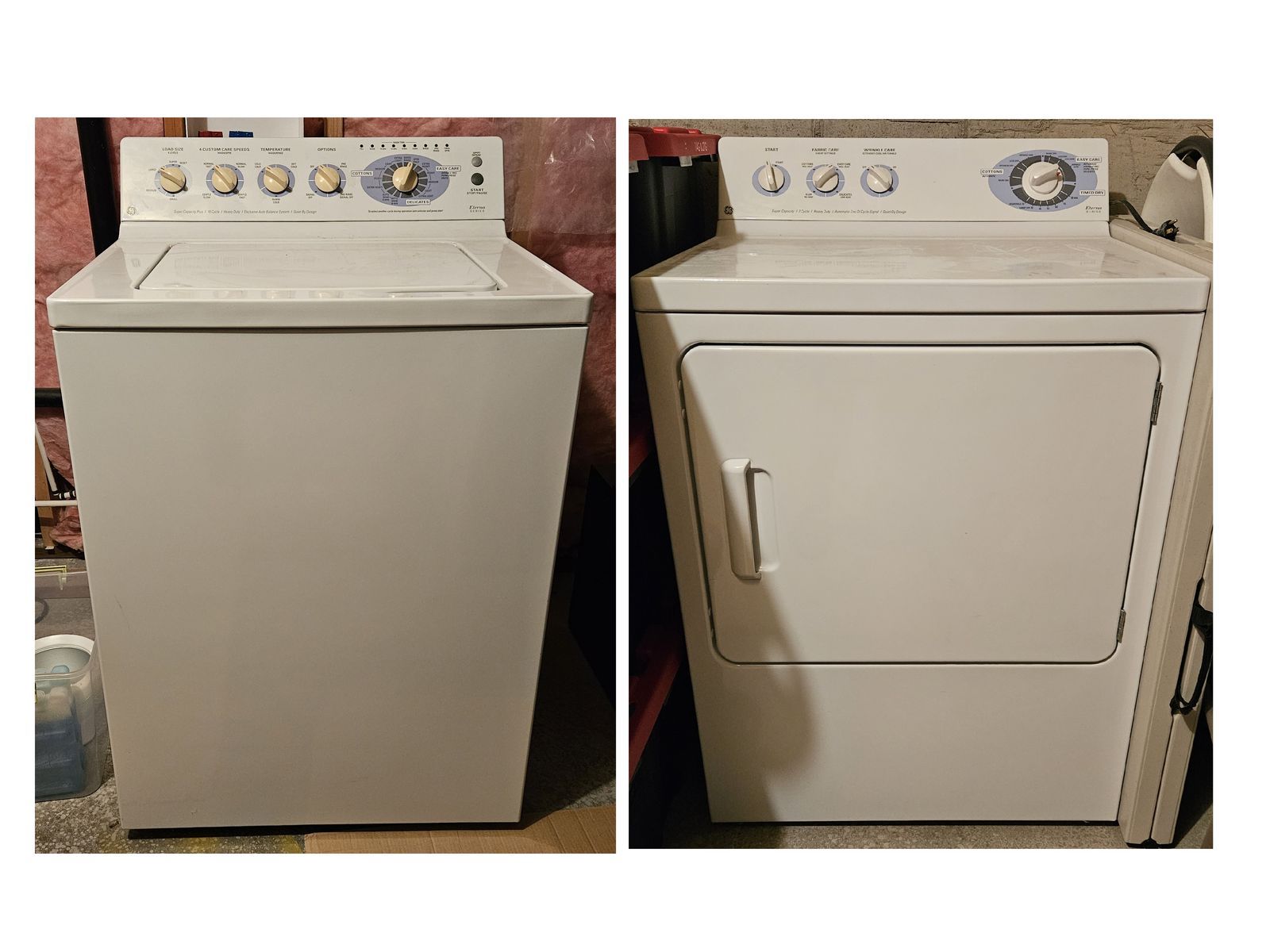 GE Washer and Gas Dryer - FREE