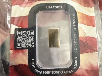 1/100th USA gold bar