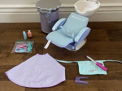 American Girl Doll Salon Set