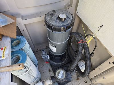 Above Ground Pool Filter and Pump