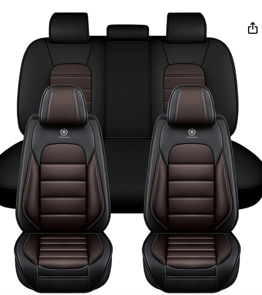 Deluxe car seat covers.