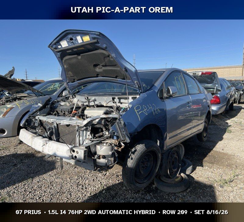 Just In! 2007 Toyota Prius Parts - UTPAP Orem