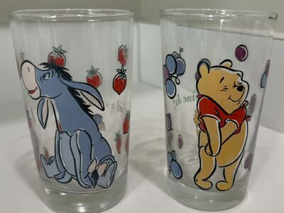 Disney Winnie the Pooh Juice Glasse