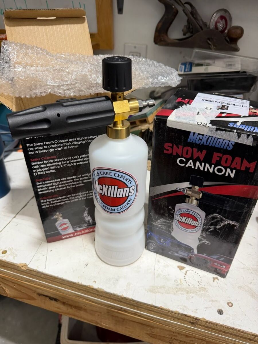 McKillions Carwash Snow Foam Canon