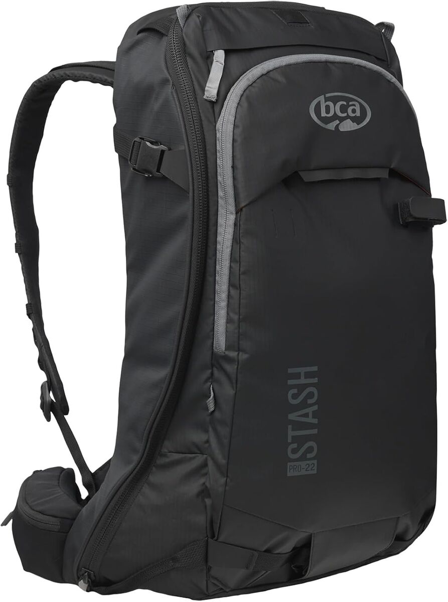 BCA Backcountry Access Stash Pro 22 Backpack (Black, Small/Medium) (C2317001010)