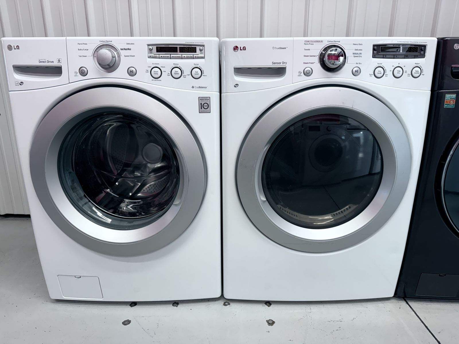 Matching White Ultra Capacity, Lg Washer & Dryer Set!(STACKABLE!)