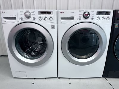 Matching White Ultra Capacity, Lg Washer & Dryer Set!(STACKABLE!)