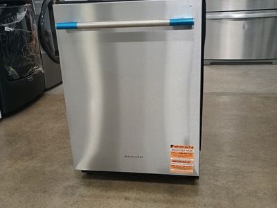 NEW KITCHENAID STAINLESS TOP CONTROL DISHWASHER