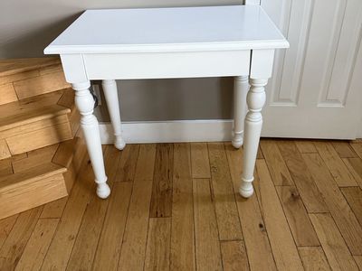 White Downeast desk