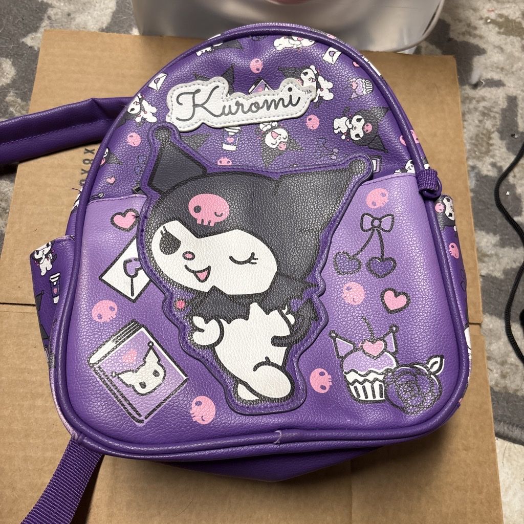 Sanrio Kuromi Purple Mini Backpack