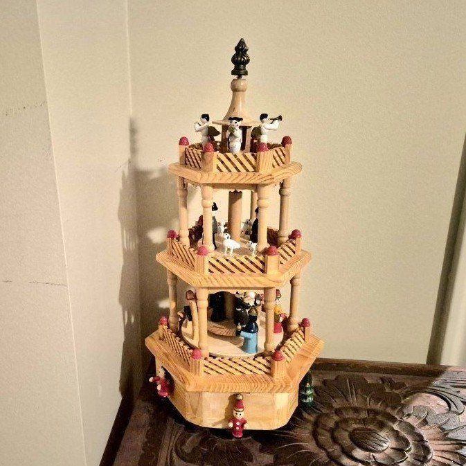 German Christmas Pyramid - Folk Art Decor