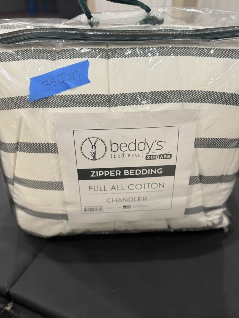 Beddys FULL Chandler Cotton Zipbase