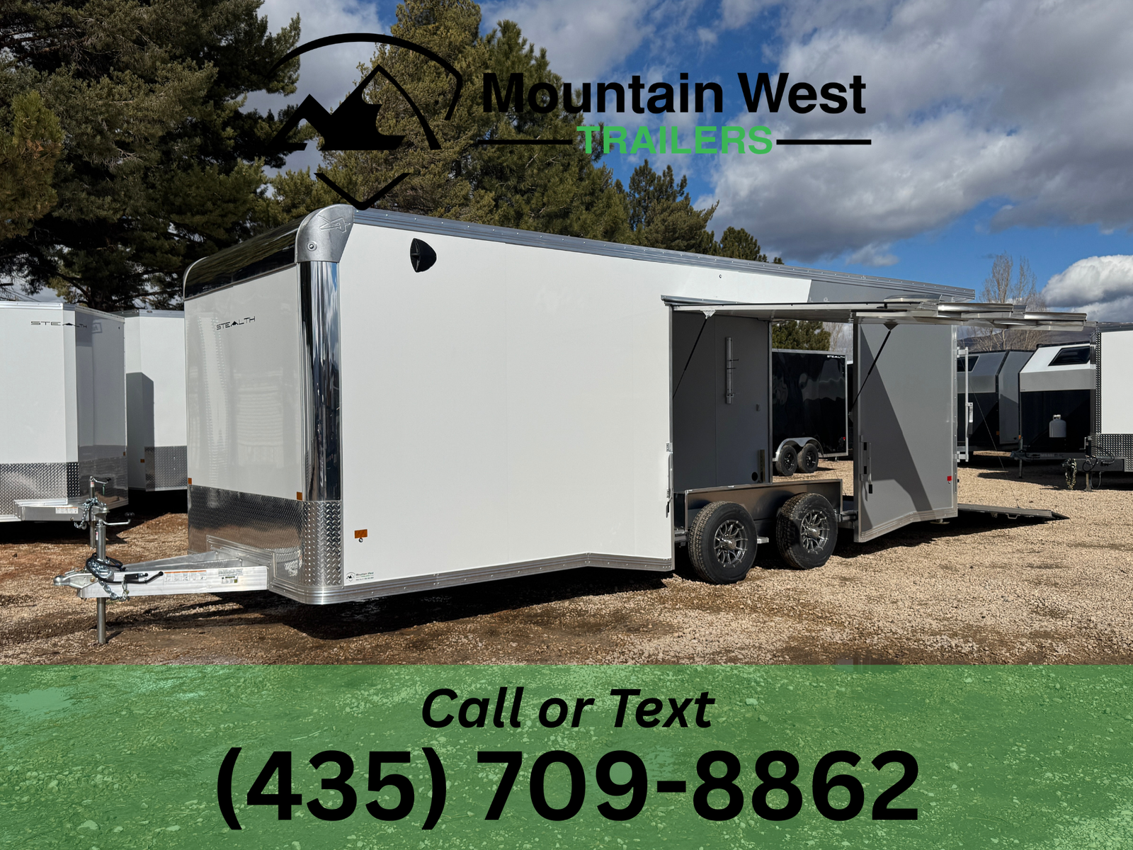 2026 CargoPro STEALTH 8.5X24 Aluminum Car Hauler Trailer