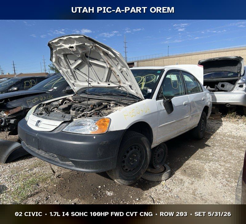 2002 Honda Civic Parts - UTPAP Orem