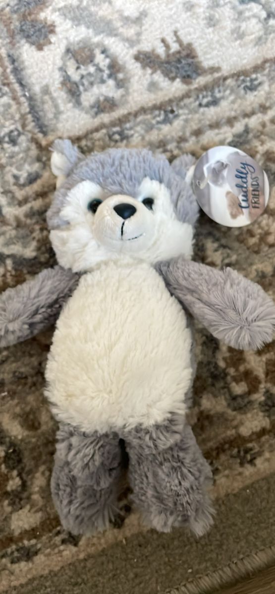 Aurora Cuddly Friends Husky Plush 8 Inch New