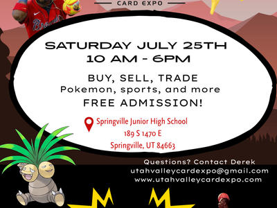 Utah Valley Card Expo July 25th