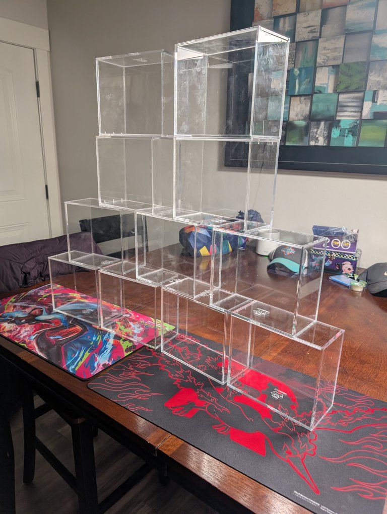 Pokemon Protective Acrylic Cases - ETB, Booster