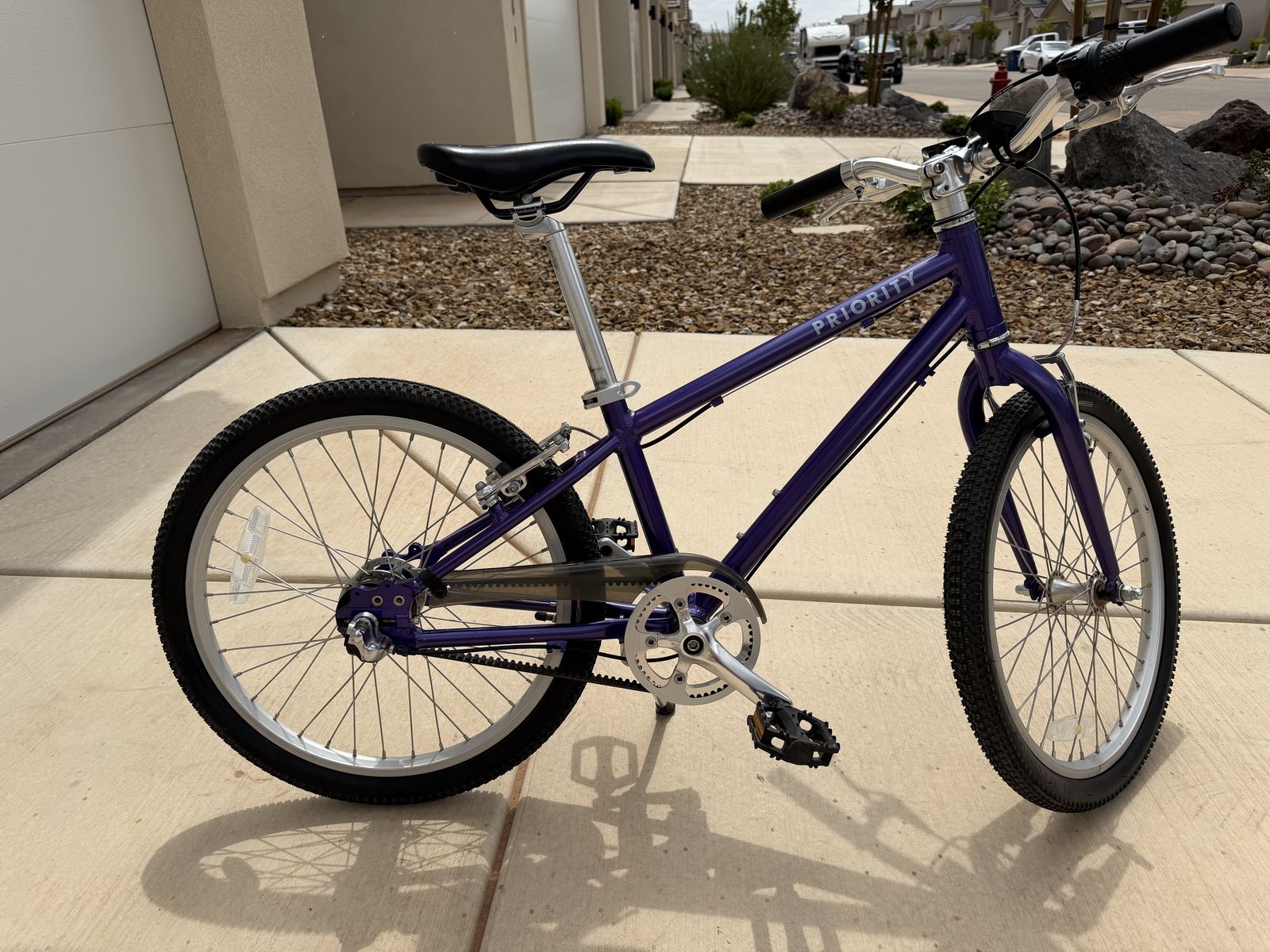 Priority Start 20” Kids Bike – 3-Speed Belt Drive