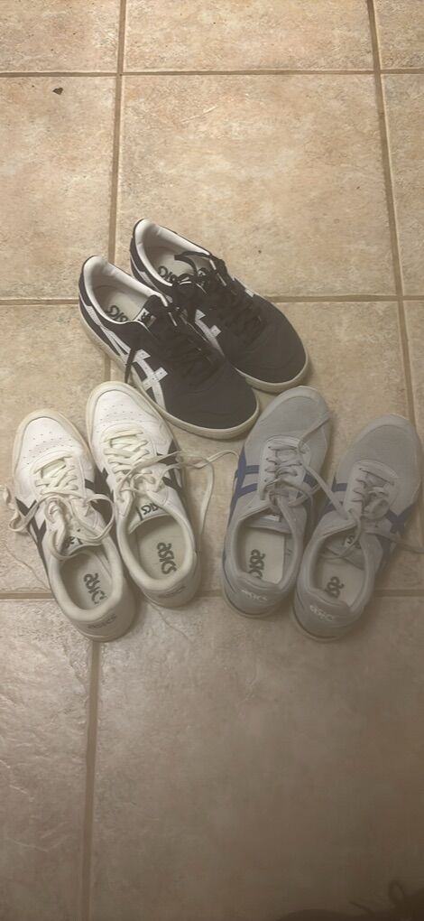 Men's Asics Golf Shoes   $15 A Pair