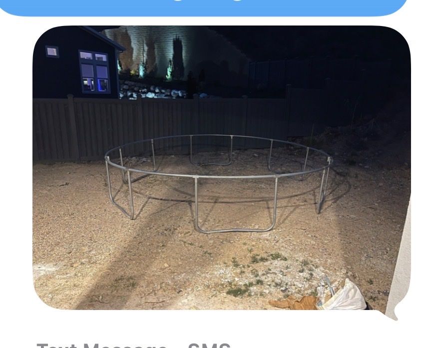 Cheap 13 /15 foot tramp!