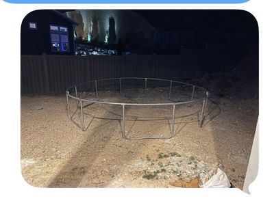 Cheap 13 /15 foot tramp!