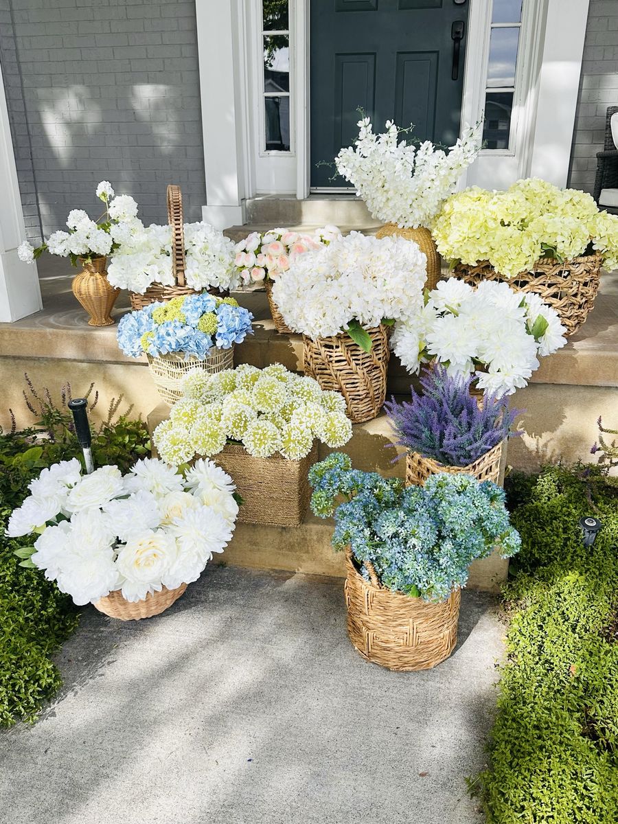 Wedding Floral Basket Rentals | Bridal Shower & Event Decor