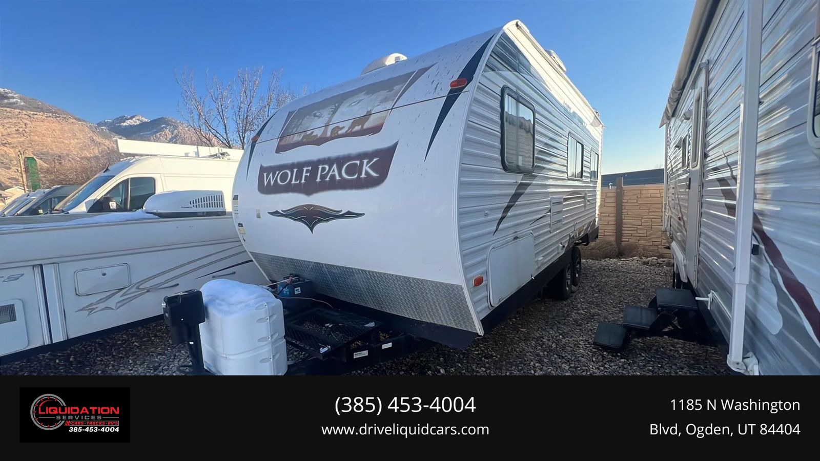 2012 FOREST RIVER INC WOLF PACK 19WP