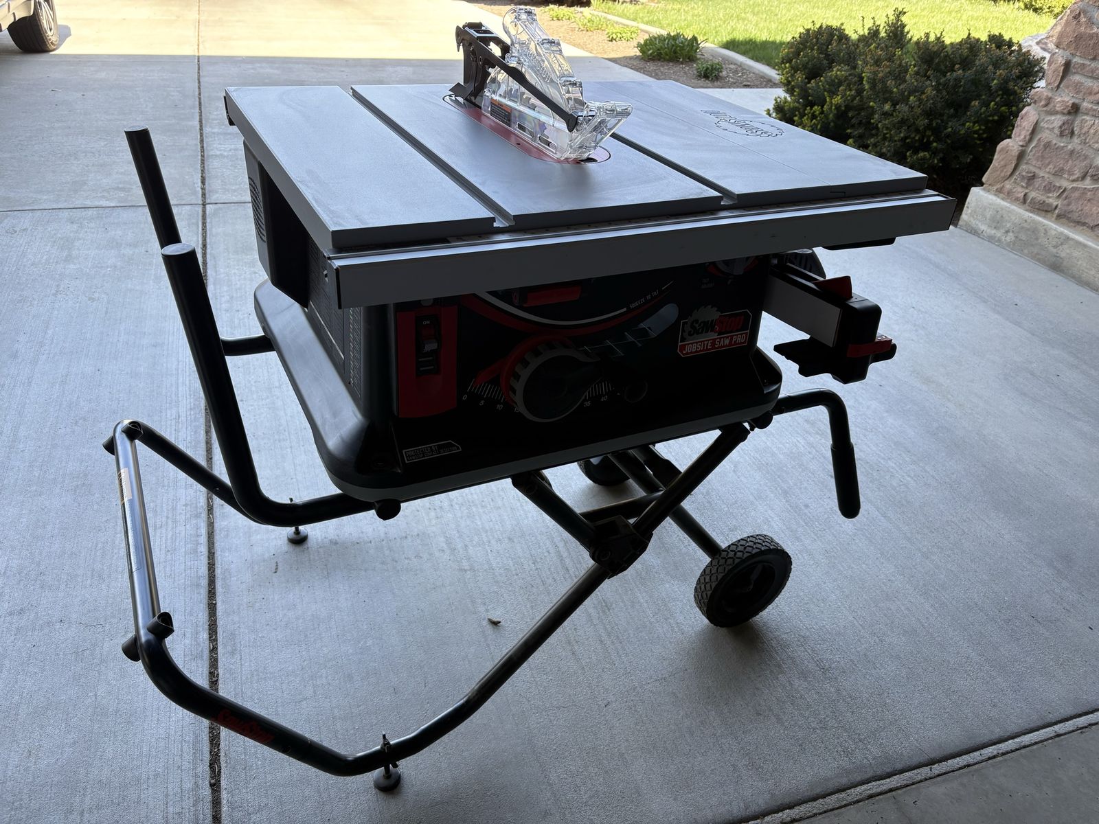 Sawstop JobSite table saw