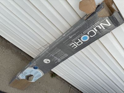 NuCore Waterproof Flooring Panels - New, 9-Count, Quick & Easy Installation, Puralife Antimicrobial