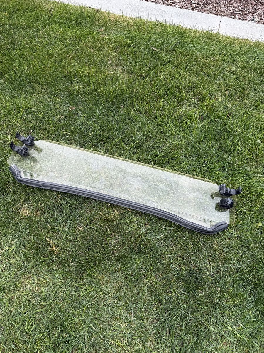 RZR half windshield