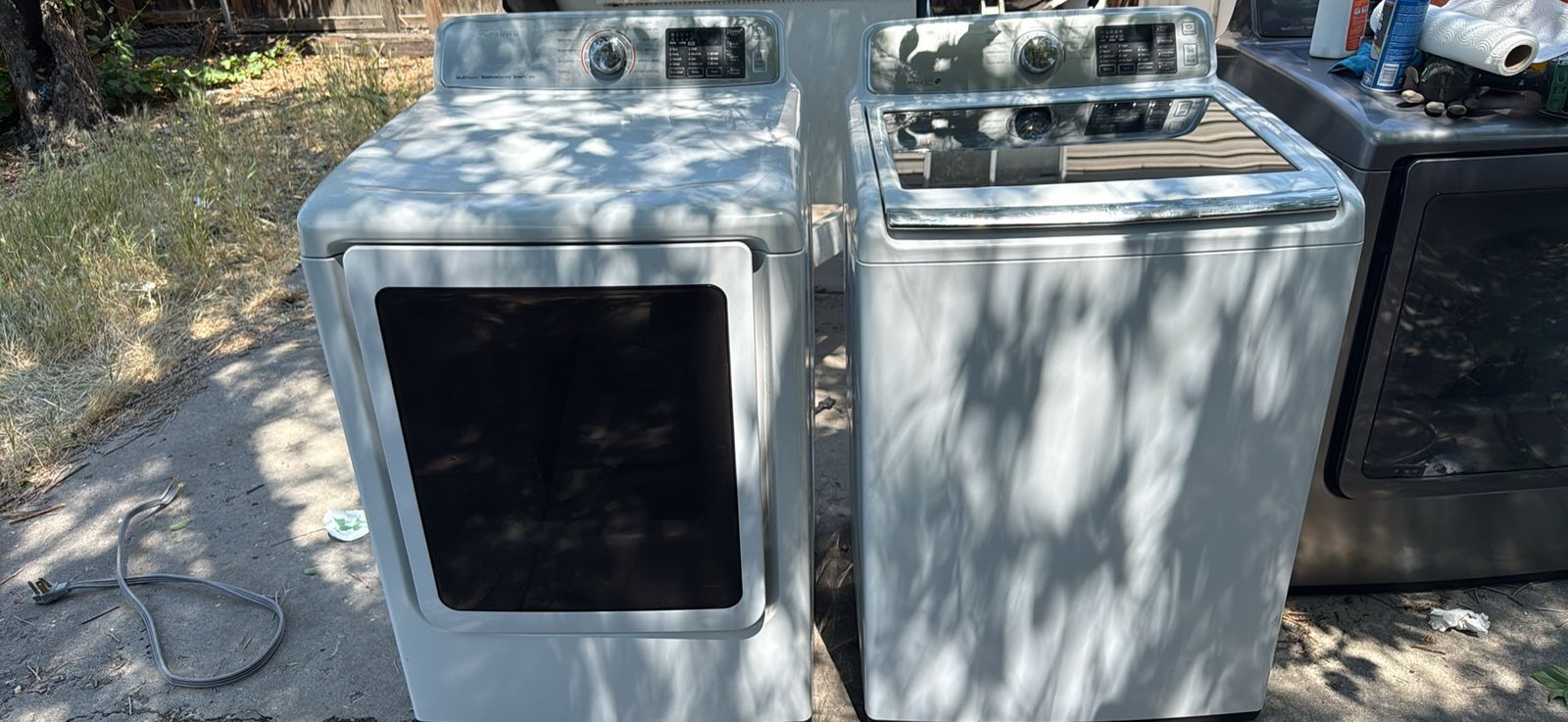 Washer and dryer  Samsung electric
