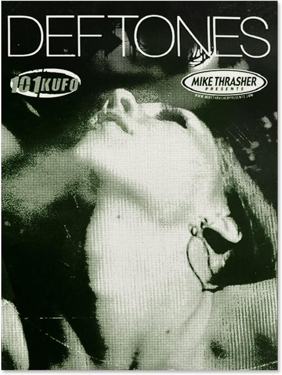 Deftones Unframed Unstretched Canvas Print