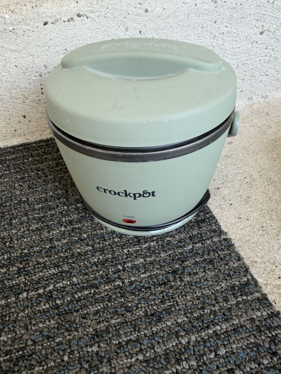 Crock-Pot Lunch Crock Food Warmer - Sage Green Electric Lunch Box