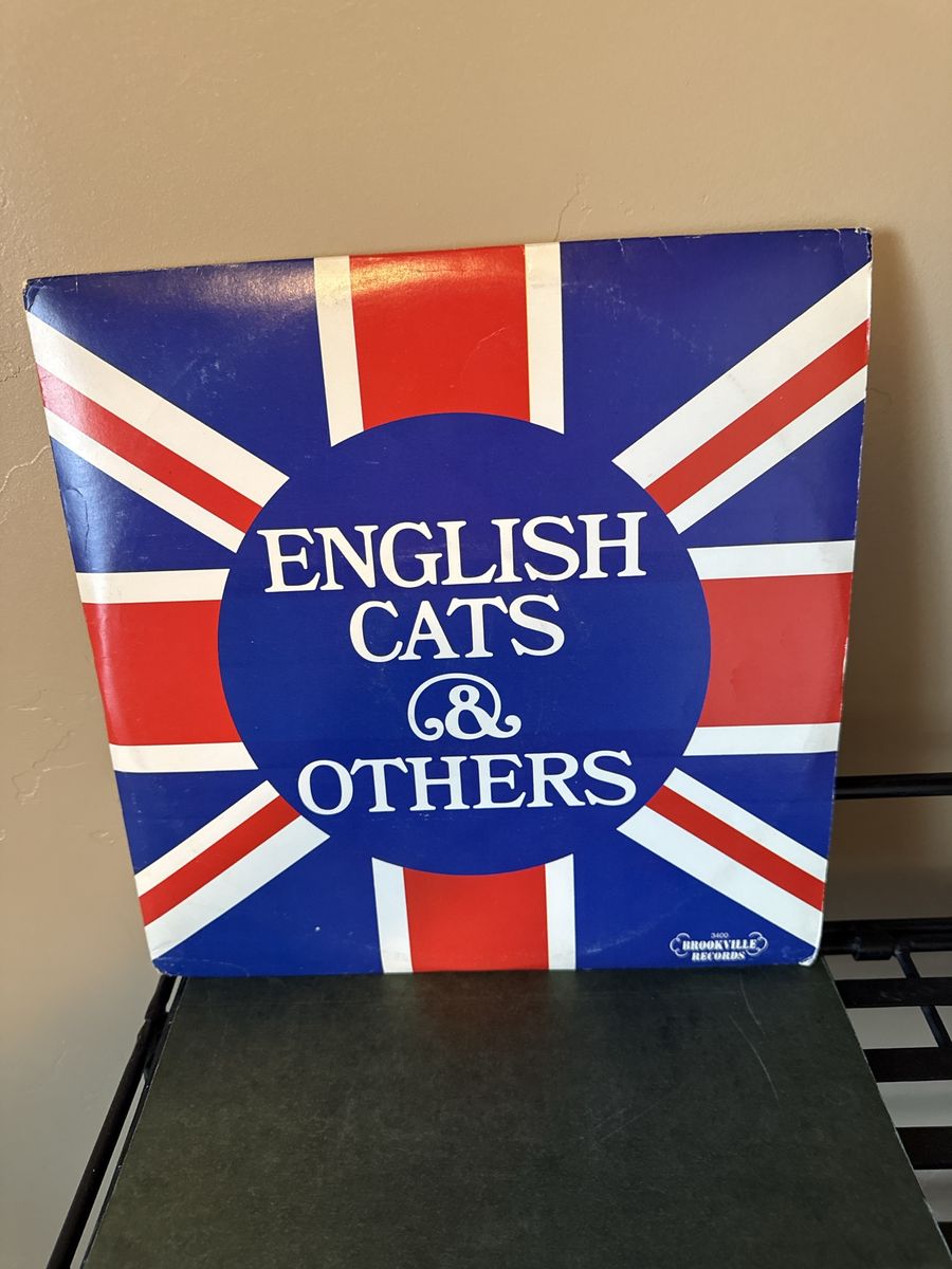 English Cats & Others Vinyl LP Compilation Album - Brookville Records 3400