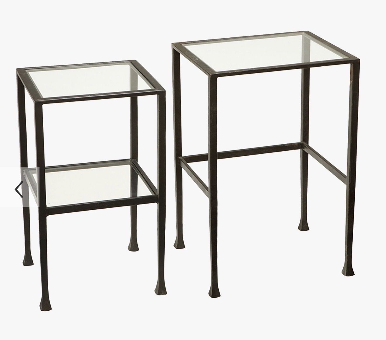 Pottery barn coffee table and end table set $1300  new,  $600 for all three pieces