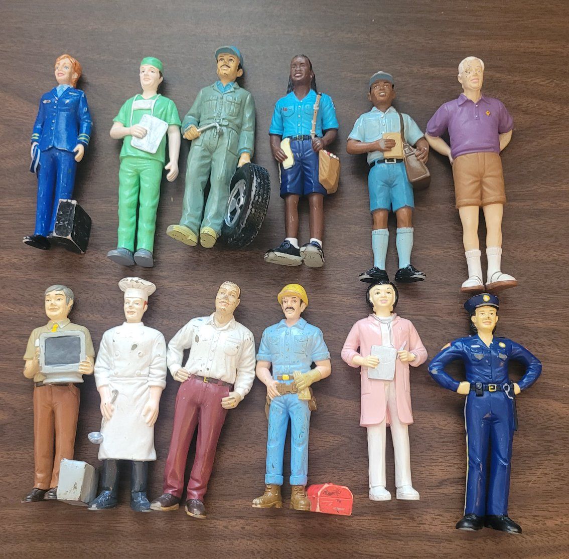 Community Helper Figures Set of 12 People
