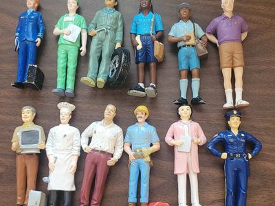 Community Helper Figures Set of 12 People