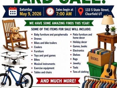 Annual MASSIVE Multi-Family Yard Sale Fundraiser for Nationals