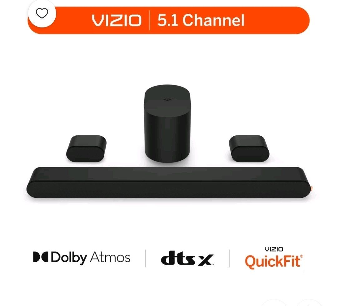 VIZIO 5.1 Soundbar SE – Dolby Atmos & DTS:X – New  #337