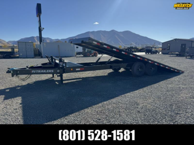 PJ Trailers 8.5x24 Deckover Tilt (T8) Equipment Trailer